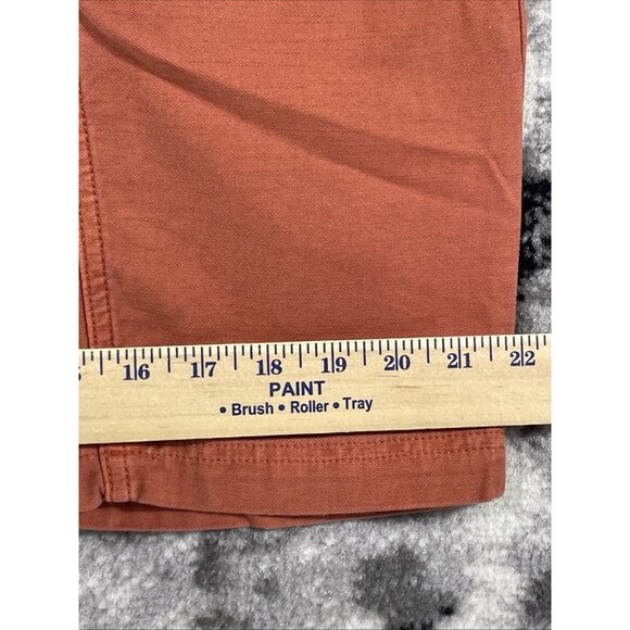 New American Eagle High Rise Straight Jeans Cargo Womens Size 6 Orange Y2K Hippi - Picture 9 of 16